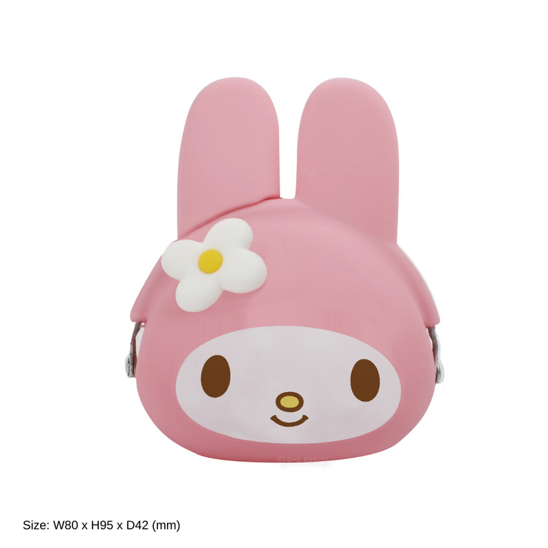 my melody POCHIBI Pink Head Purse