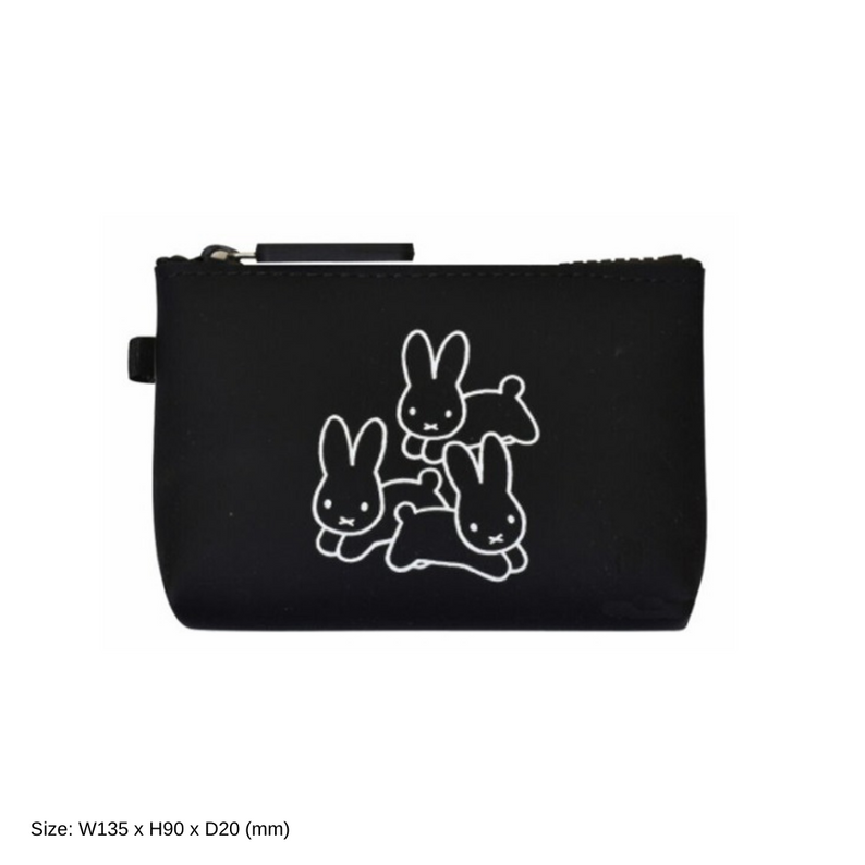 NUU-SML Dick Bruna Black Zipper Pouch