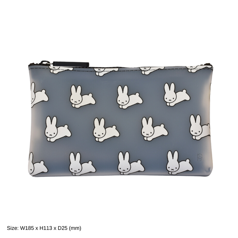 NUU-LGE Dick Bruna Clear Bk Zipper Pouch