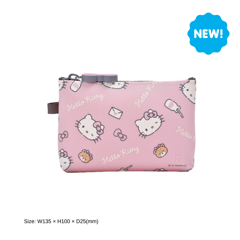 NUU-SML Hello Kitty Funwari Pink Pouch