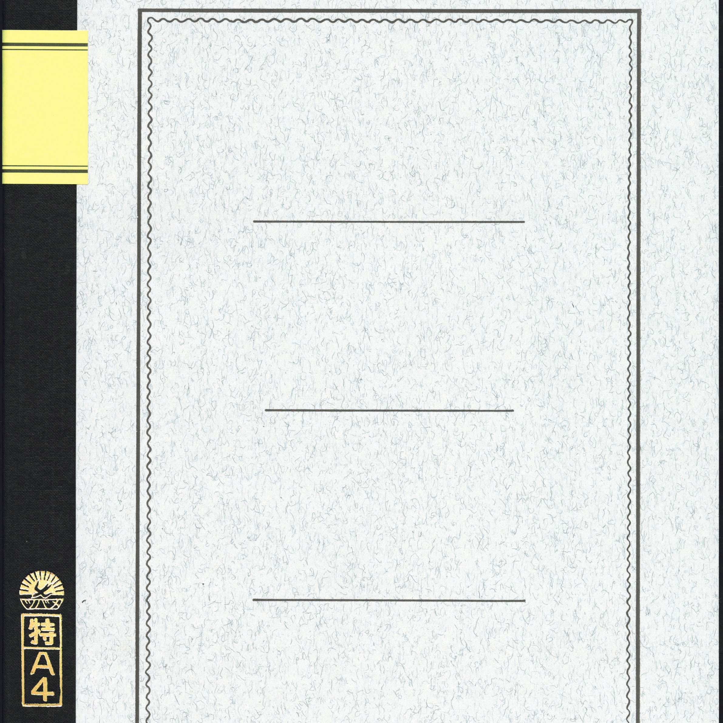 Tsubame Note | Notebook | Line Ruled | White | A4 | 8mm