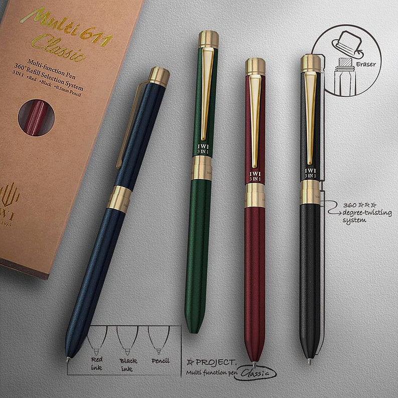 Interact IWI | Multi-functional Pen | 1.0mm | 2+S | Classic Multi 611