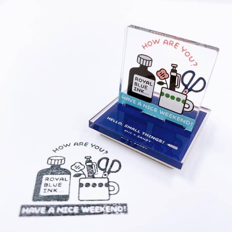 Acrylic Stamp Stamp eric Collaboration / Sanby