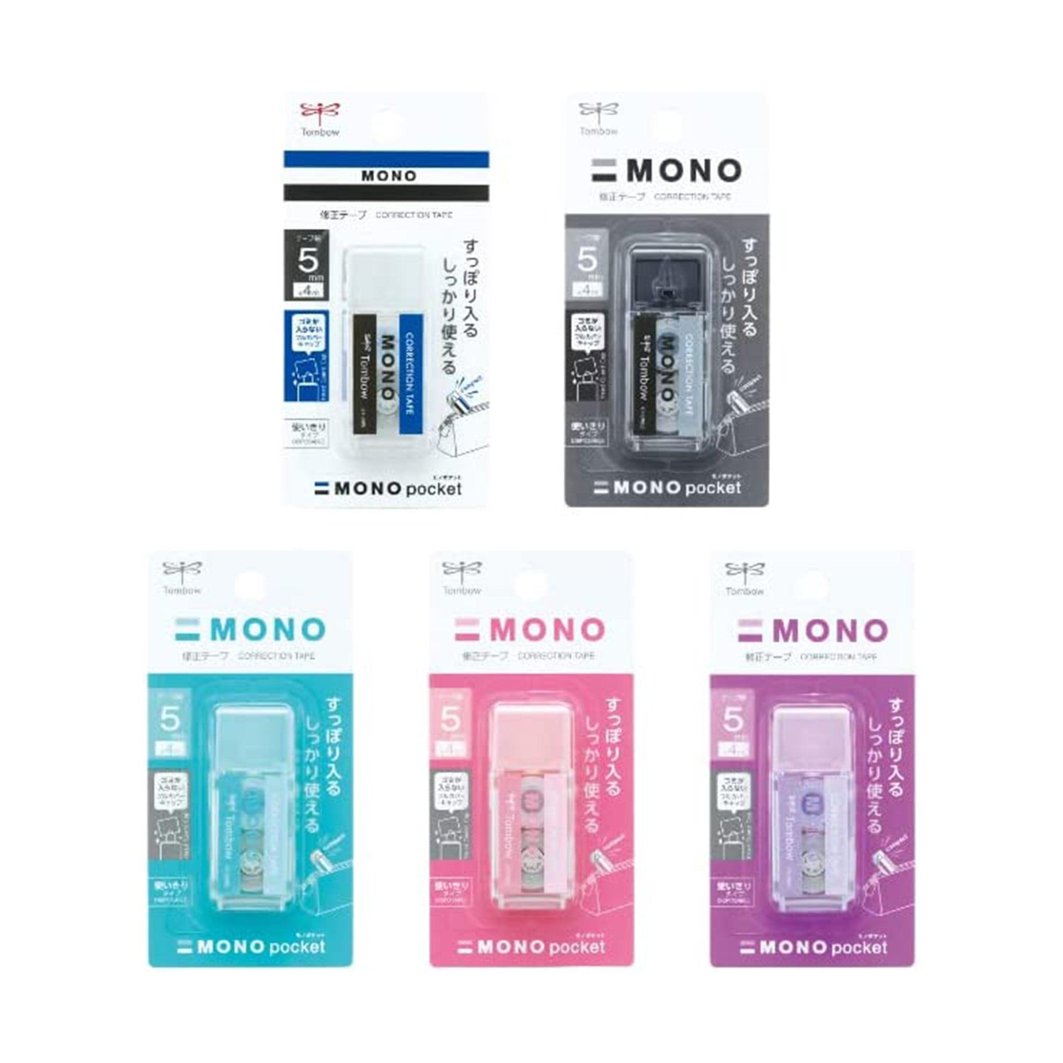 Tombow | Mono Pocket | Correction Tape | Non-Refillable | 5mm | 4m