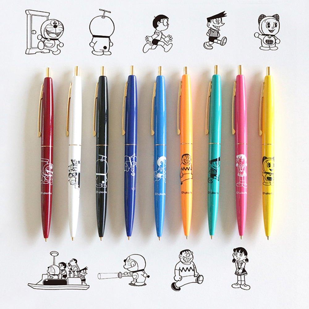 GREENFLASH x BIC DG-117 Doraemon Comic Pattern Classic Series Ballpoint Pen Black Ink