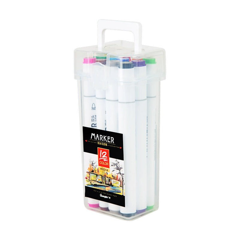 Guangbo Dual Tip Art Markers Set