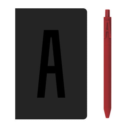 KACO A6 Notebook Letter Pen Set - INDOFUTURE - Alpha Set A - Ruled