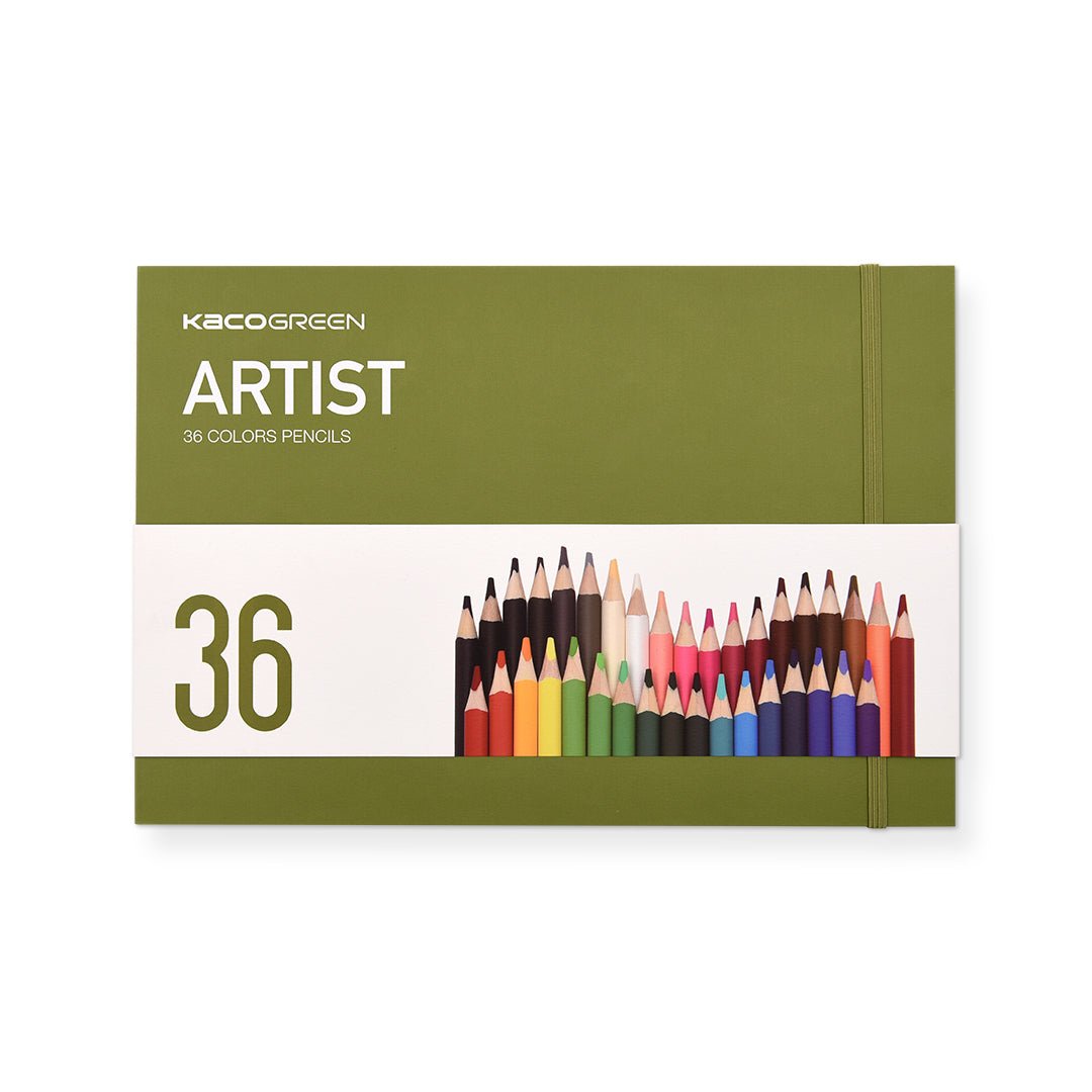 Kaco Artist Colour Pencils Set Of 36 - INDOFUTURE - Coloured Pencils