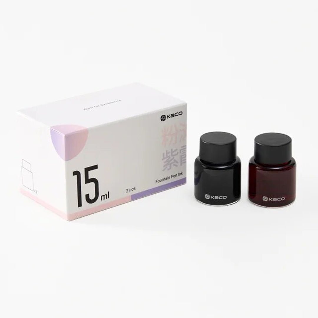 Kaco Ink Bottle 15ml- Set of 2 - INDOFUTURE - K1611 - Ink