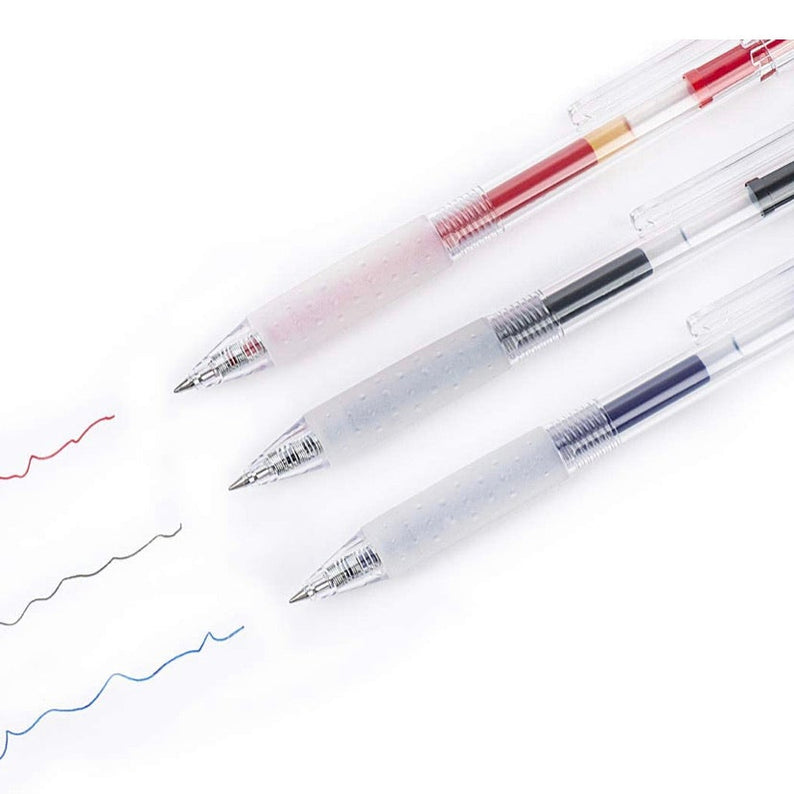 KACO KEYBO Retractable Gel Ink Pen- Pack of 3 - INDOFUTURE - GEL PENS