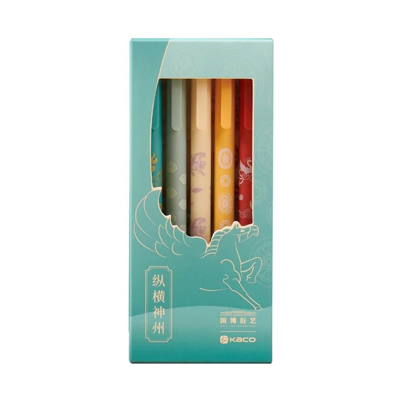 Kaco Pure Beautiful East - Pack of 5 - INDOFUTURE - K1015 - Gel Pens