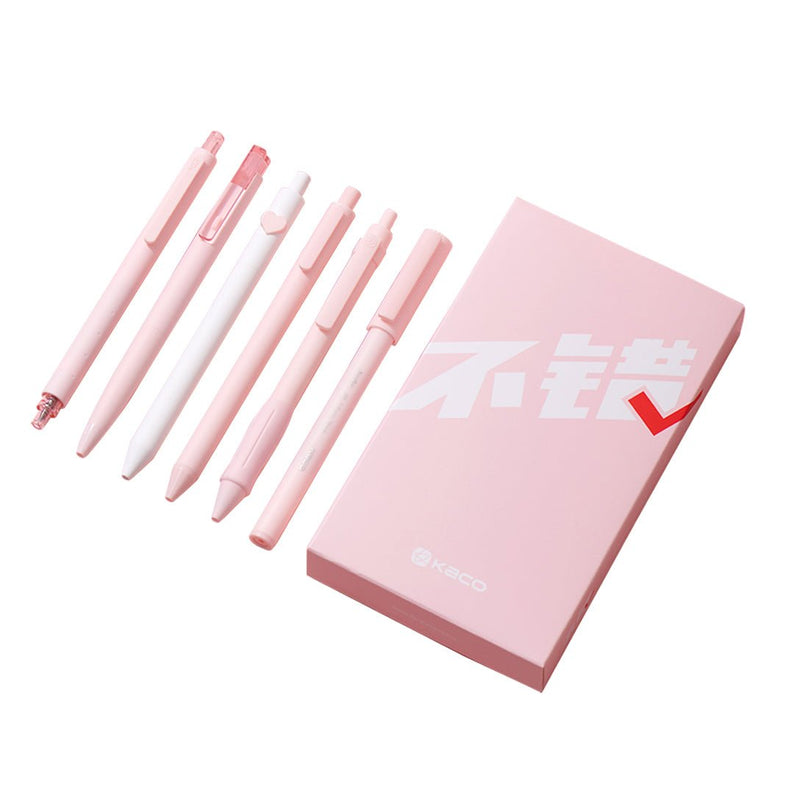 Kaco Right Choice Pink Set - Set of 6 pens - INDOFUTURE - Gel Pens