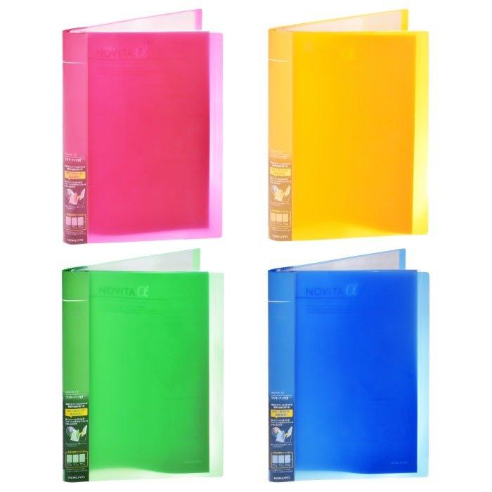 KOKUYO NOViTA её?Modular Folder A4 Inner Pocket Pages Business Cards Clip Pockets Postcards Receipts