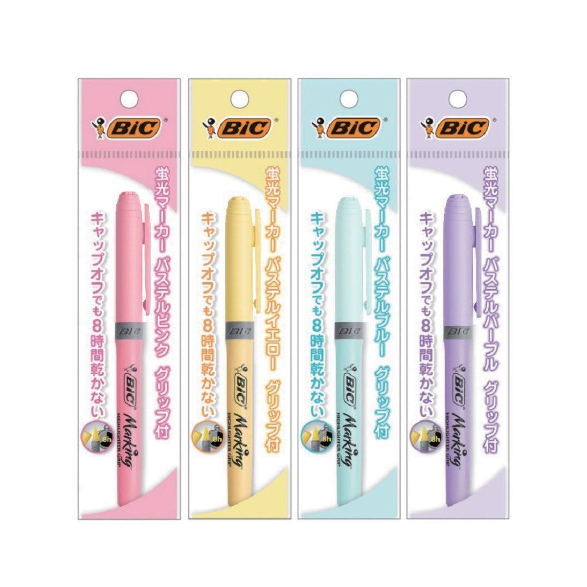 BIC highlighter grip 1.2/3.25mm highlighter marker MHLP