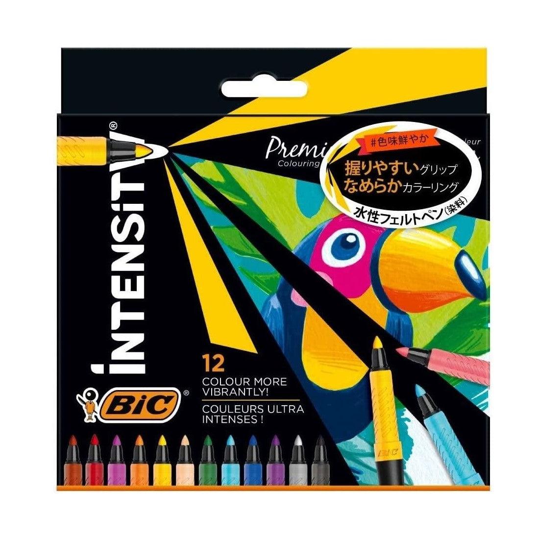 BIC Intensity Felt-Tip pen 0.7mm Water-based pen ITS-FEPFNPK12