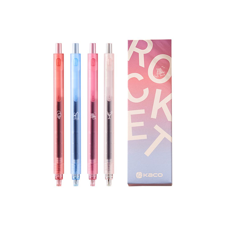 Rocket Gel Pen Set 0.5mm - INDOFUTURE - GEL PENS