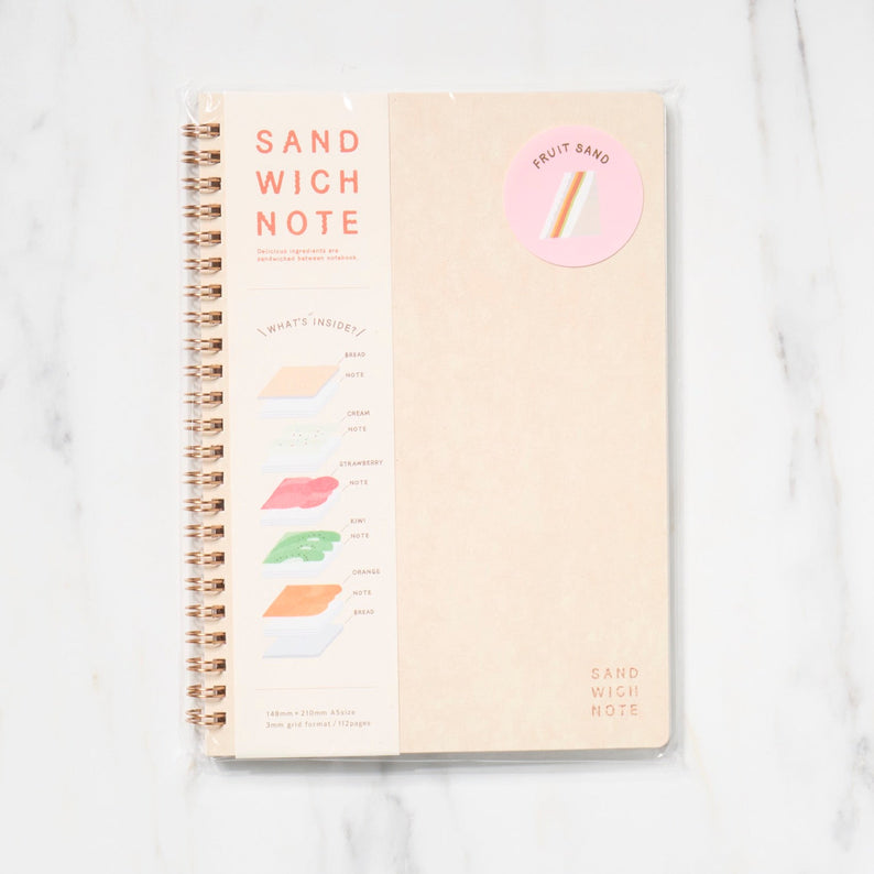 SANDWICH NOTE A5 Size Notebook / Iroha