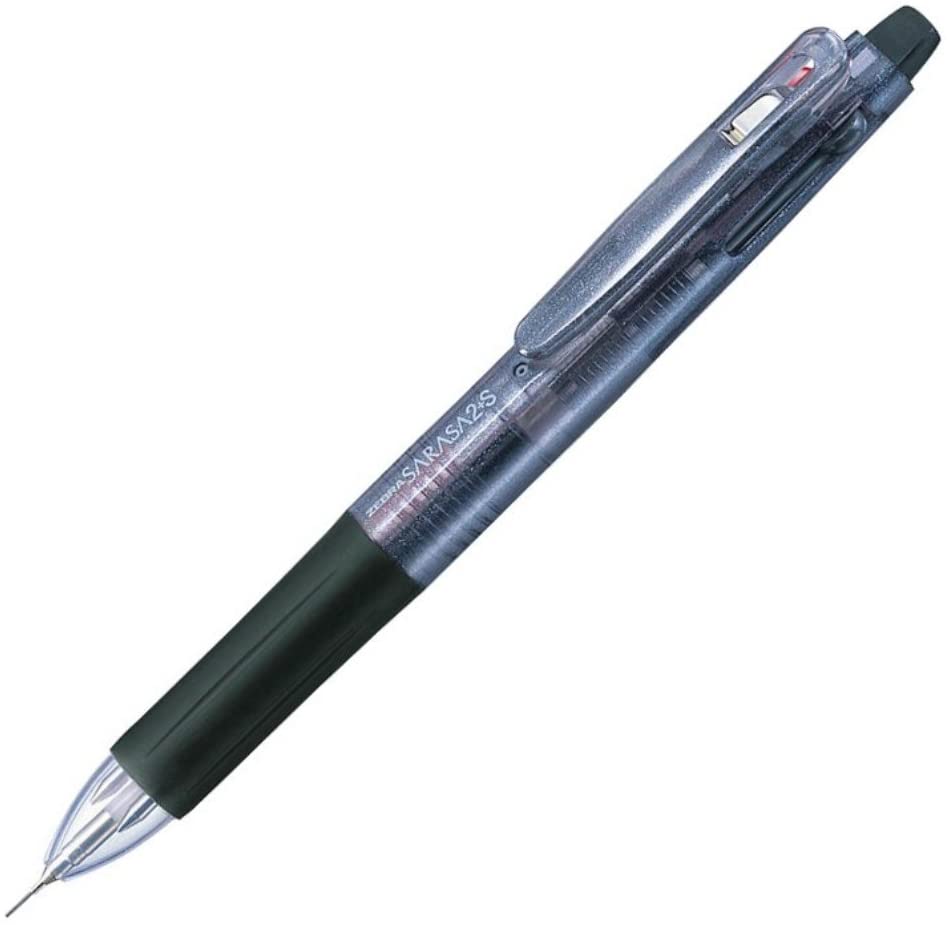 Zebra Sarasa 2+S 2 Color Multi Gel Ballpoint Pen 0.5mm + Mechanical Pencil 0.5mm