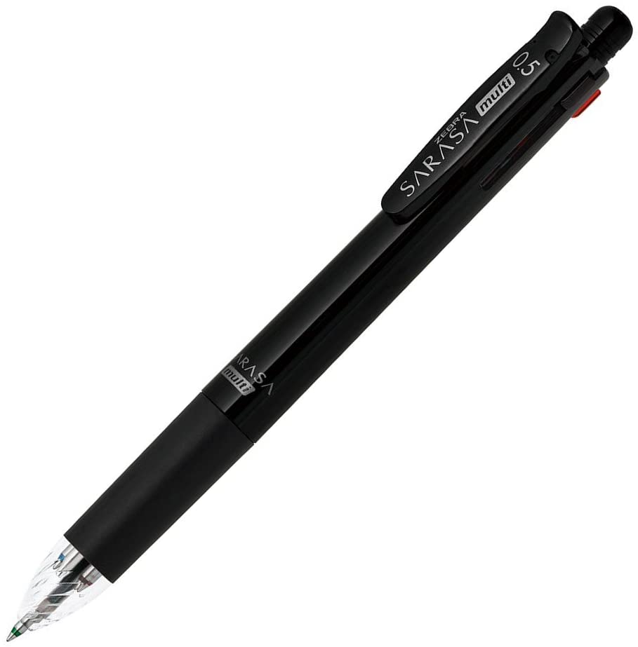 Zebra Sarasa Multi 0.5 4 Color Multi Gel Ballpoint Pen 0.5mm + Mechanical Pencil 0.5mm