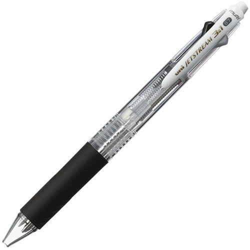 Uni-Ball Jetstream Multifunction Pen 3&1 3 Color 0.7mm Ballpoint Multi Pen + 0.5mm Pencil