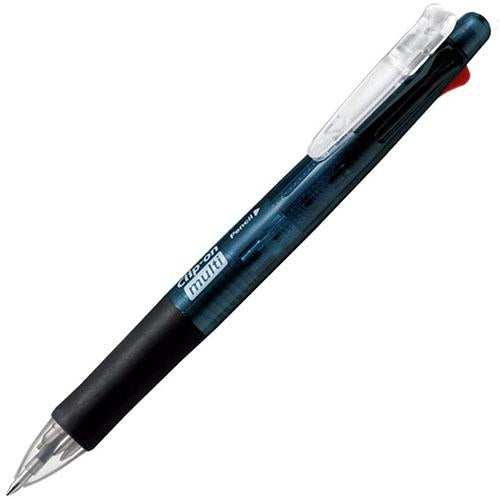 Zebra Clip-on Multi 4 Color Oil Based Multi Ballpoint Pen - 0.7mm + Mechanical Pencil - 0.5mm