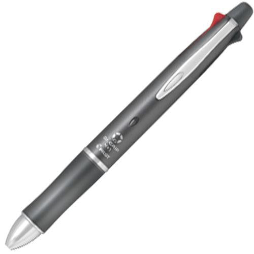 Pilot Dr.Grip 4+1 Ballpoint Multi Pen 0.5mm 4 Color + Mechanical Pencil 0.5 mm