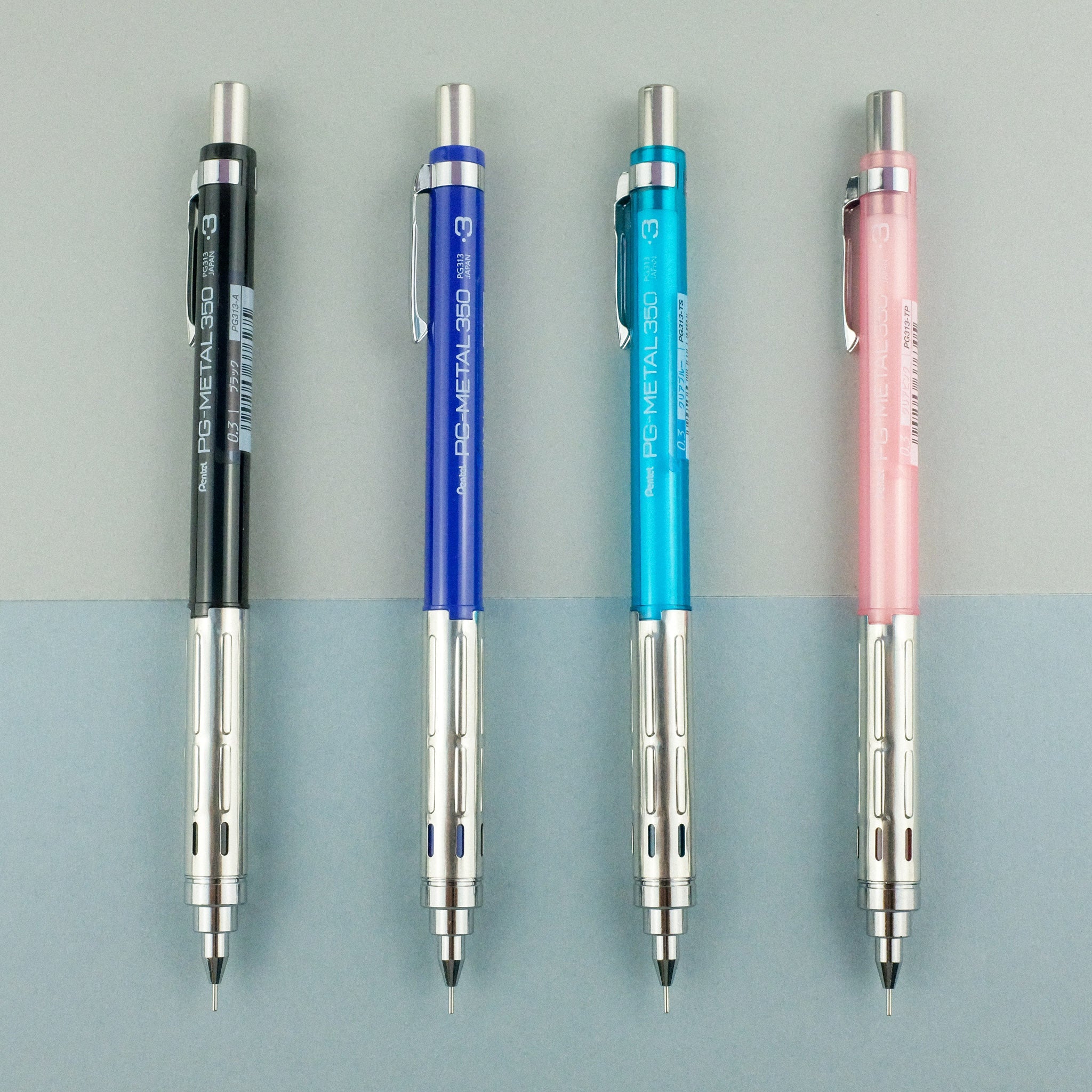 PG-Metal 350 Mechanical Pencil 0.3/0.5/0.7/0.9mm