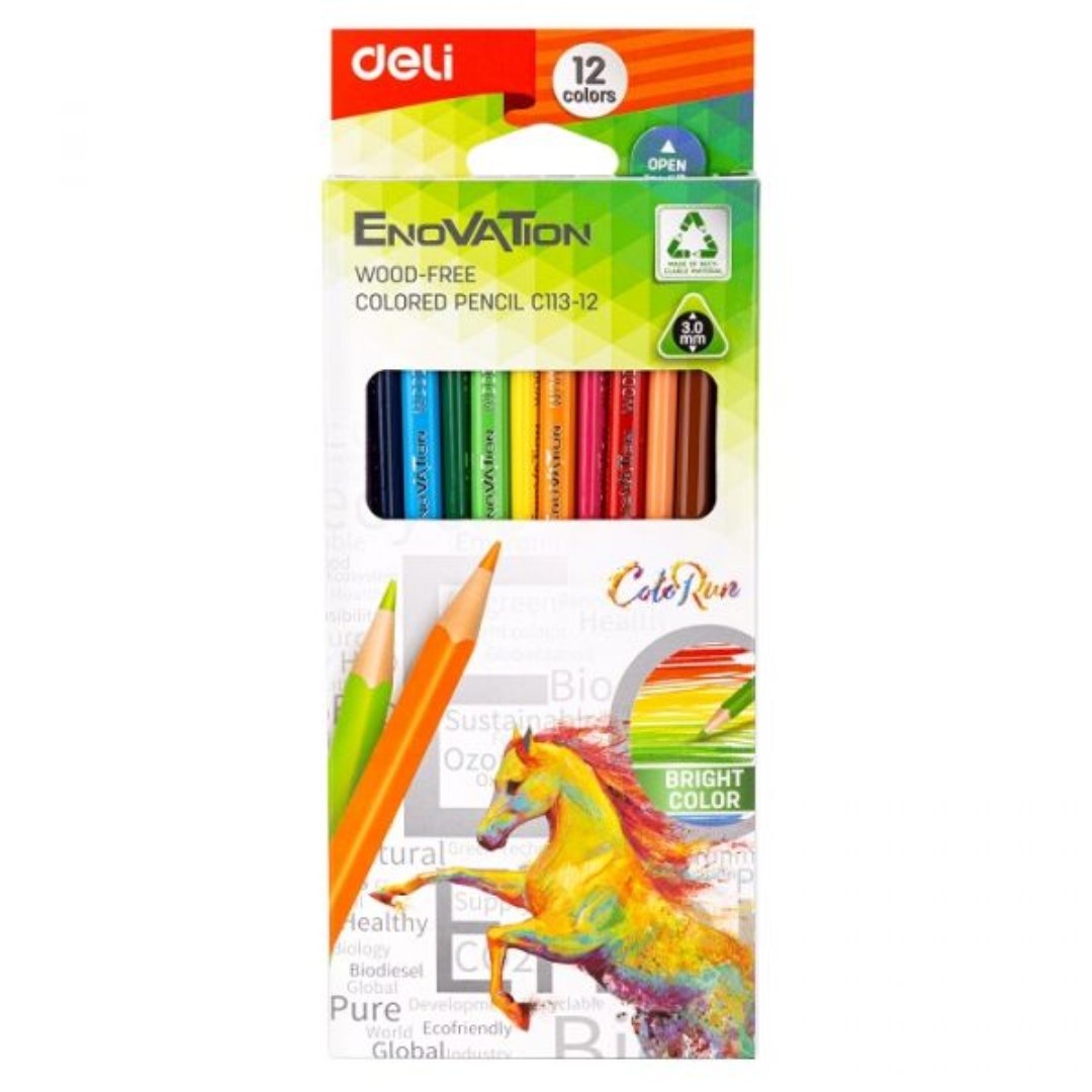 Deli Wood-Free Colored Pencil